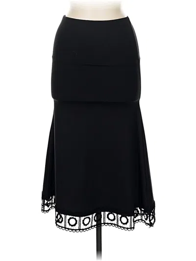 Pre-owned Assorted Brands Casual Skirt In Black