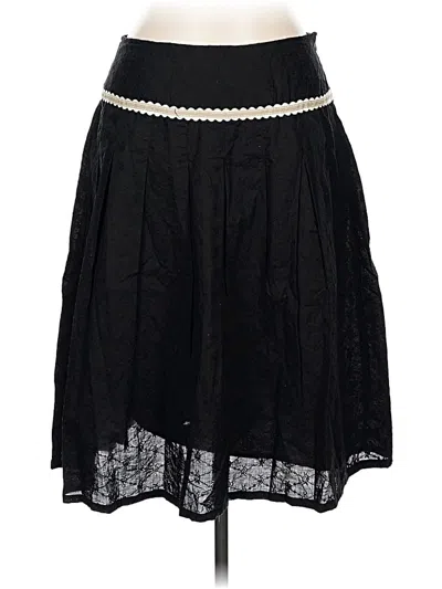 Pre-owned Assorted Brands Casual Skirt In Black
