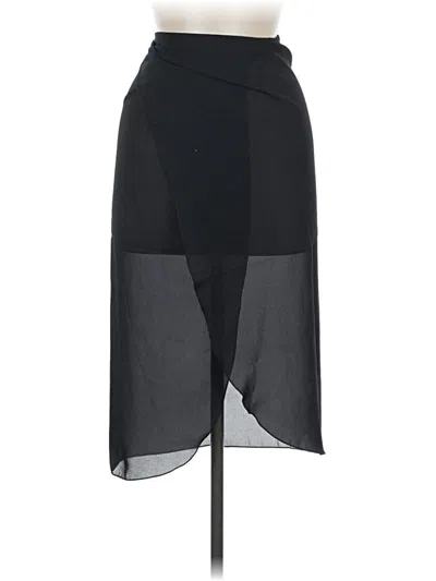 Pre-owned Assorted Brands Casual Skirt In Black