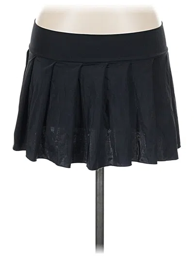 Pre-owned Assorted Brands Casual Skirt In Black