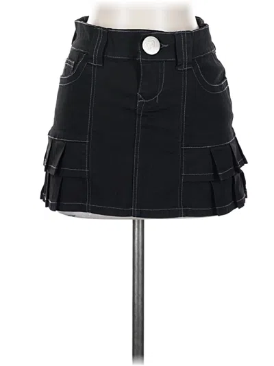 Pre-owned Assorted Brands Casual Skirt In Black
