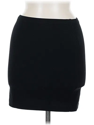 Pre-owned Assorted Brands Casual Skirt In Black