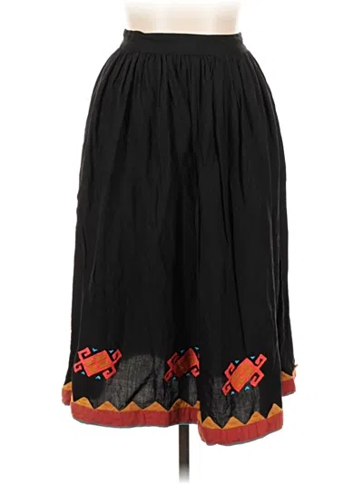 Pre-owned Assorted Brands Casual Skirt In Black