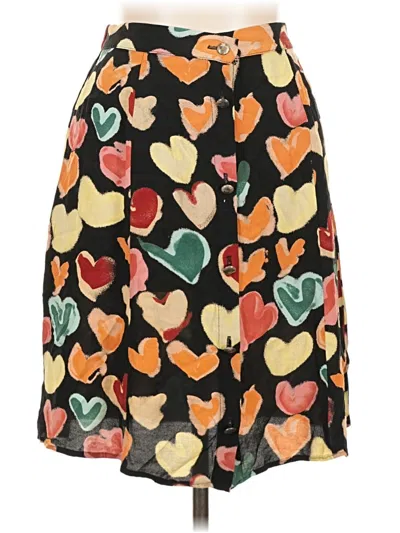 Pre-owned Assorted Brands Casual Skirt In Black