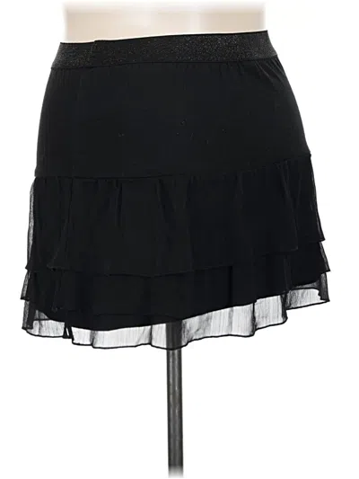 Pre-owned Assorted Brands Casual Skirt In Black