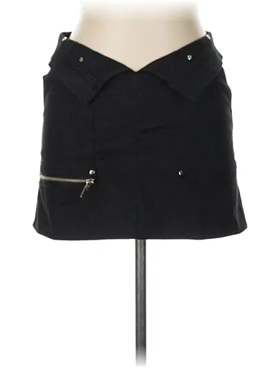 Pre-owned Assorted Brands Casual Skirt In Black