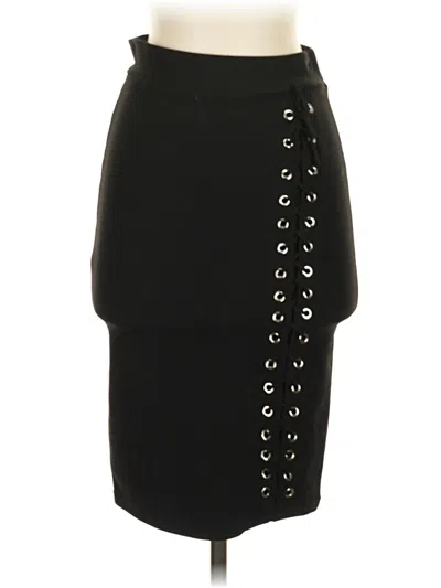 Pre-owned Assorted Brands Casual Skirt In Black