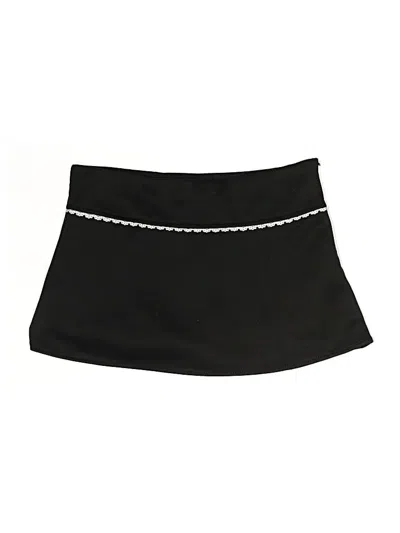 Pre-owned Assorted Brands Casual Skirt In Black