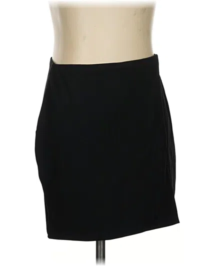 Pre-owned Assorted Brands Casual Skirt In Black