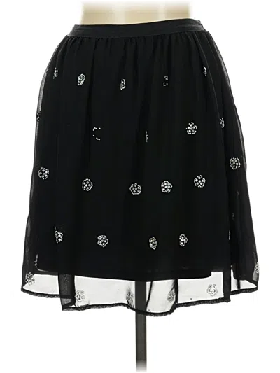 Pre-owned Assorted Brands Casual Skirt In Black