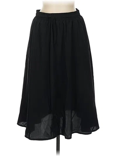 Pre-owned Assorted Brands Casual Skirt In Black