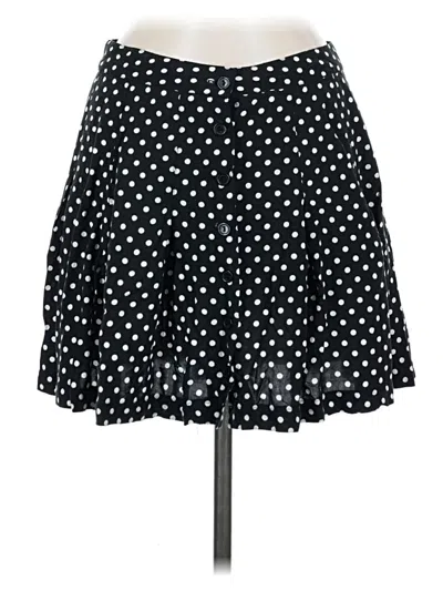 Pre-owned Assorted Brands Casual Skirt In Black