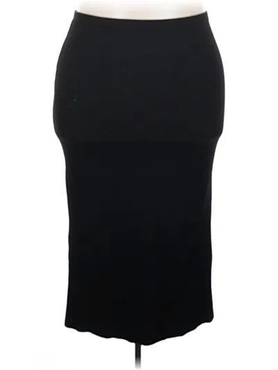 Pre-owned Assorted Brands Casual Skirt In Black