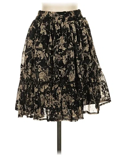 Pre-owned Assorted Brands Casual Skirt In Black