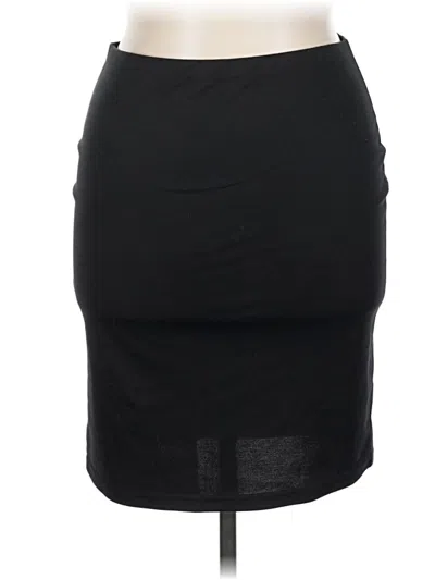 Pre-owned Assorted Brands Casual Skirt In Black