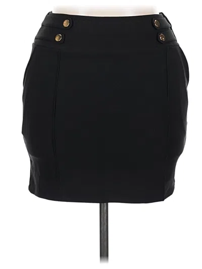 Pre-owned Assorted Brands Casual Skirt In Black