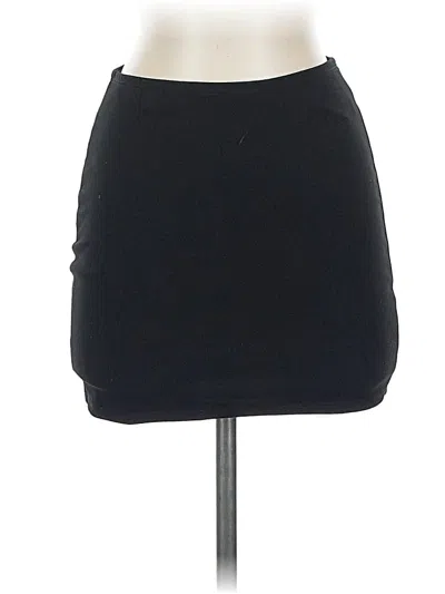 Pre-owned Assorted Brands Casual Skirt In Black