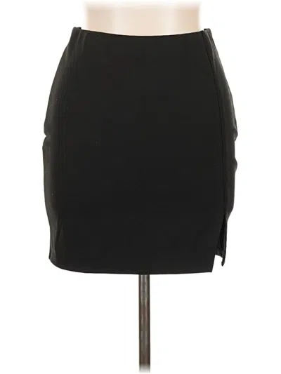 Pre-owned Assorted Brands Casual Skirt In Black