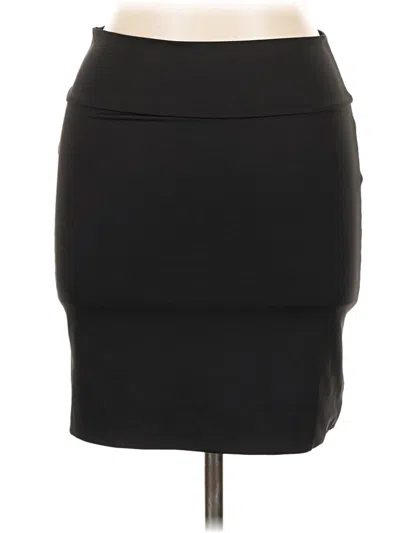 Pre-owned Assorted Brands Casual Skirt In Black