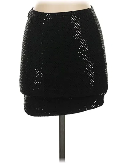 Pre-owned Assorted Brands Casual Skirt In Black