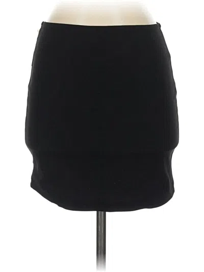 Pre-owned Assorted Brands Casual Skirt In Black