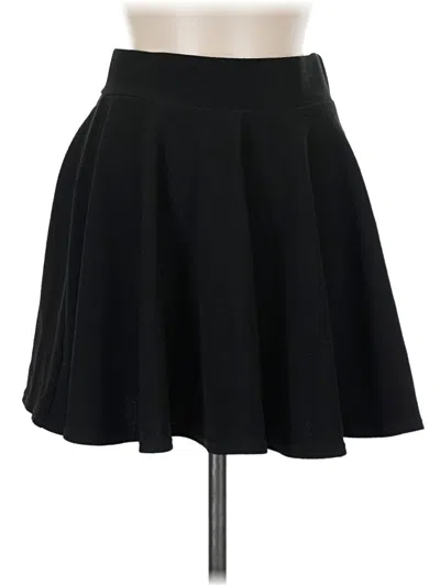 Pre-owned Assorted Brands Casual Skirt In Black