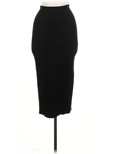 Pre-owned Assorted Brands Casual Skirt In Black