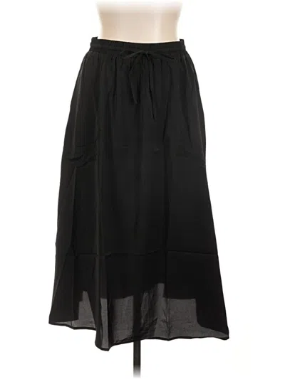 Pre-owned Assorted Brands Casual Skirt In Black