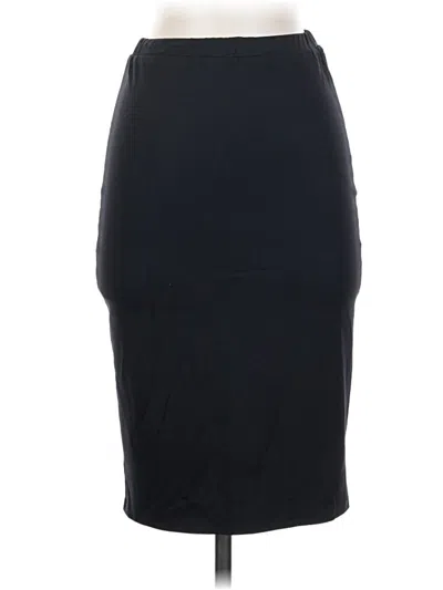 Pre-owned Assorted Brands Casual Skirt In Black