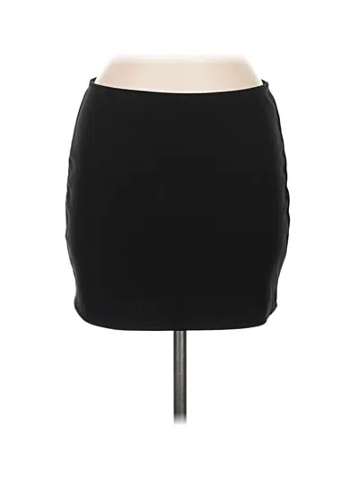 Pre-owned Assorted Brands Casual Skirt In Black