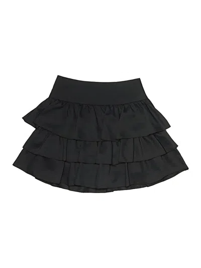Pre-owned Assorted Brands Casual Skirt In Black