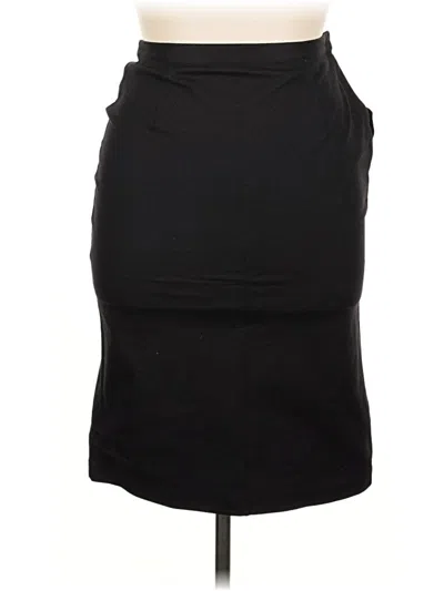 Pre-owned Assorted Brands Casual Skirt In Black