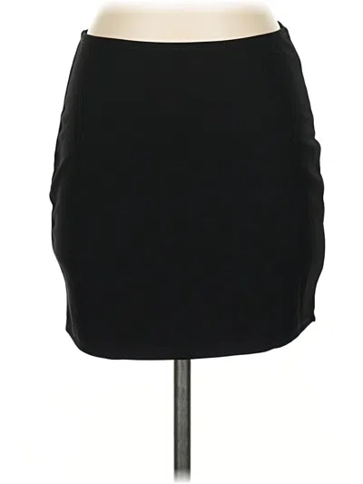 Pre-owned Assorted Brands Casual Skirt In Black