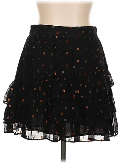 Pre-owned Assorted Brands Casual Skirt In Black