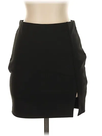Pre-owned Assorted Brands Casual Skirt In Black