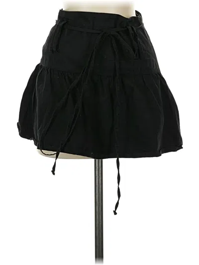 Pre-owned Assorted Brands Casual Skirt In Black