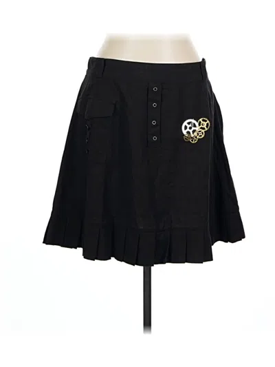 Pre-owned Assorted Brands Casual Skirt In Black