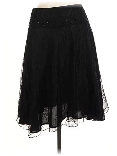 Pre-owned Assorted Brands Casual Skirt In Black