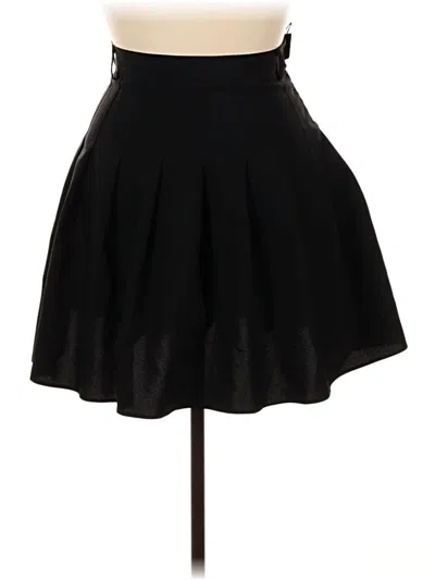 Pre-owned Assorted Brands Casual Skirt In Black