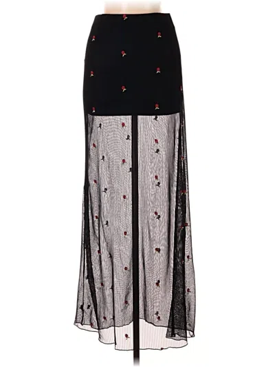 Pre-owned Assorted Brands Casual Skirt In Black