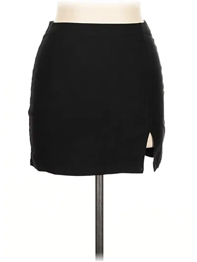 Pre-owned Assorted Brands Casual Skirt In Black