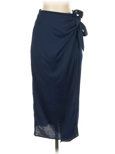 Pre-owned Assorted Brands Casual Skirt In Blue