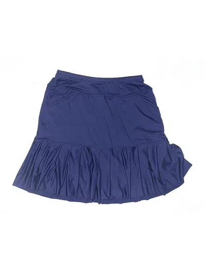 Pre-owned Assorted Brands Casual Skirt In Blue