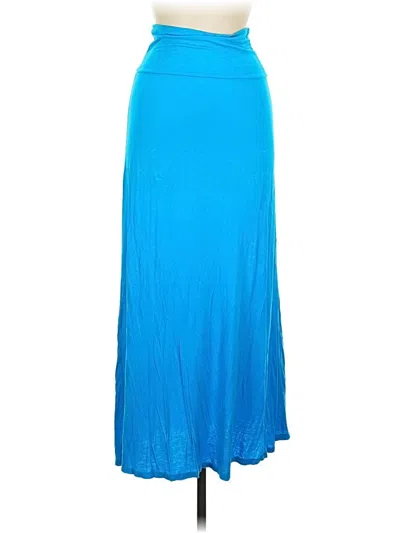 Pre-owned Assorted Brands Casual Skirt In Blue