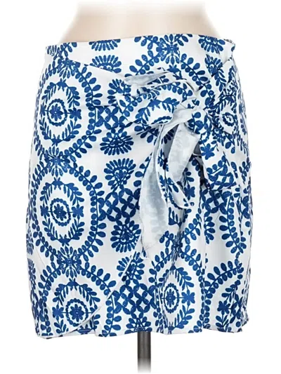Pre-owned Assorted Brands Casual Skirt In Blue