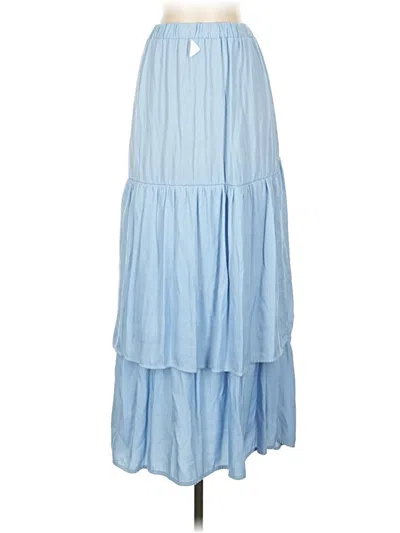 Pre-owned Assorted Brands Casual Skirt In Blue