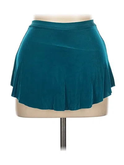 Pre-owned Assorted Brands Casual Skirt In Blue