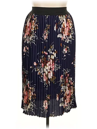 Pre-owned Assorted Brands Casual Skirt In Blue
