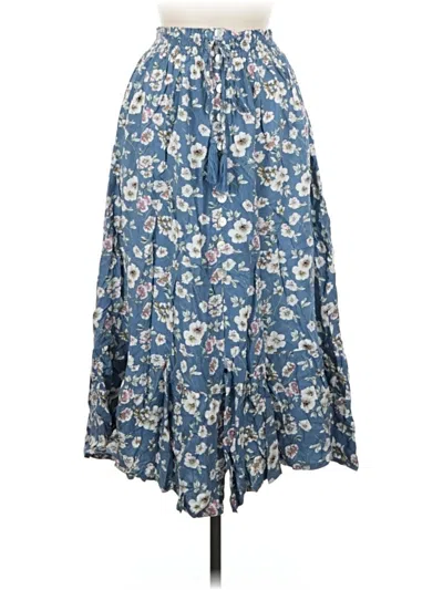 Pre-owned Assorted Brands Casual Skirt In Blue
