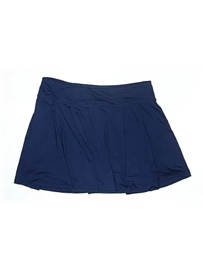 Pre-owned Assorted Brands Casual Skirt In Blue